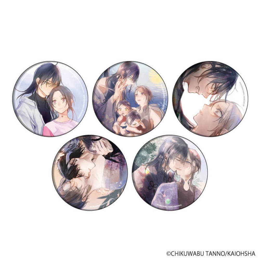 【鷹神様と憐れな生贄】缶バッジ／ブラインド(全5種)