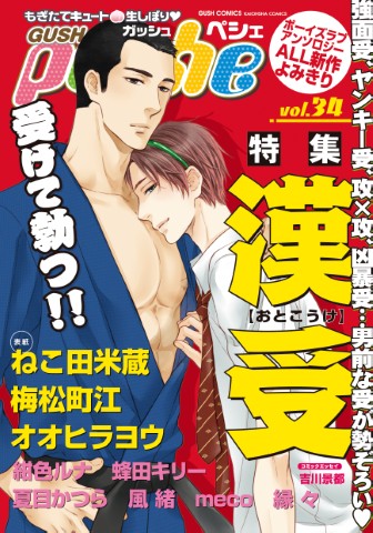 GUSHpeche vol.34 特集：漢受（おとこうけ）