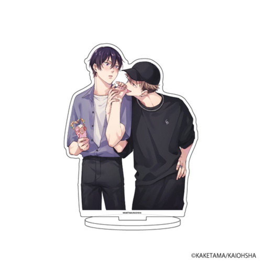 【俺が猫ならお前は犬で】キャラアクリルフィギュア／律野尊&新井悠真①