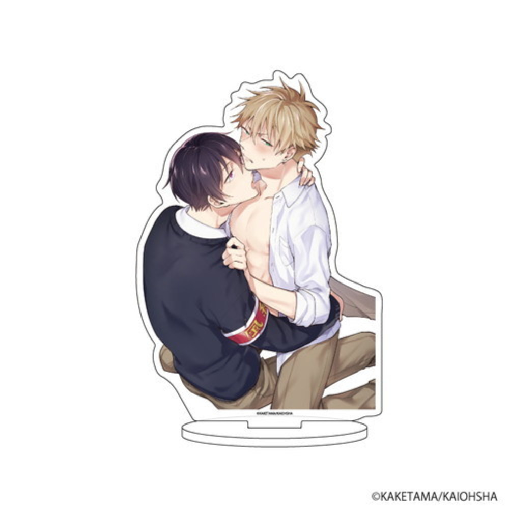 【俺が猫ならお前は犬で】キャラアクリルフィギュア／律野尊&新井悠真②