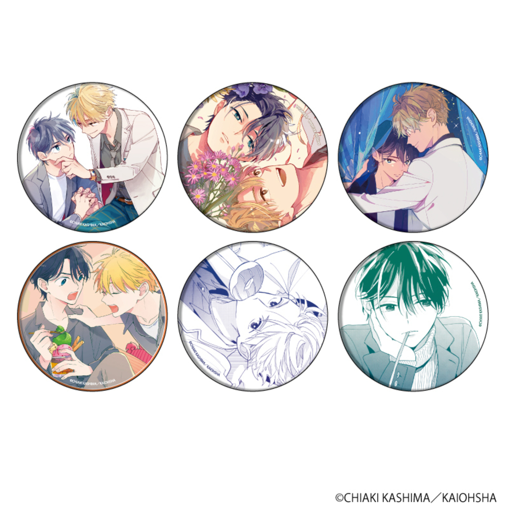 【夜明けのポラリス】缶バッジ／ブラインド(全6種)