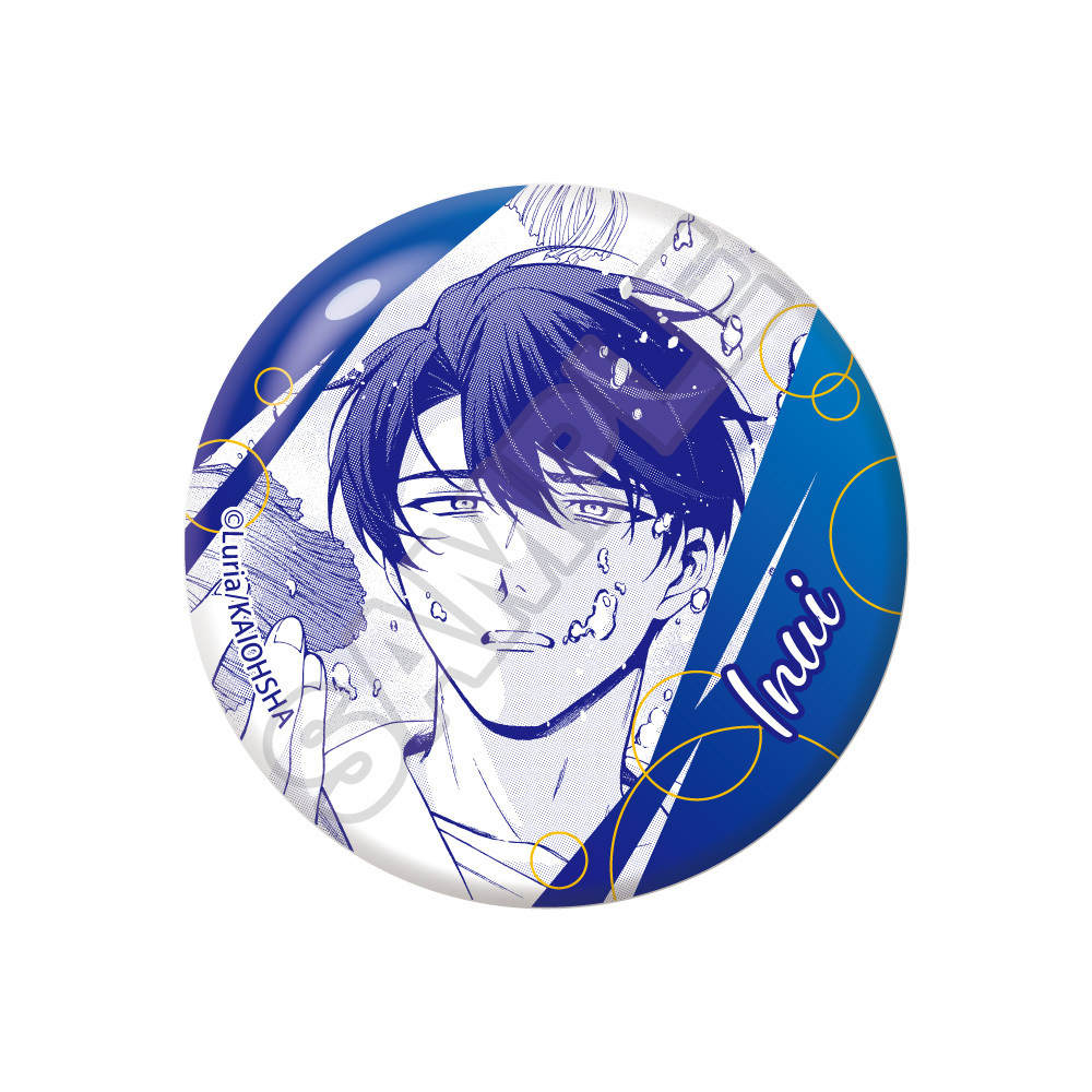 【箱庭の熱帯魚】缶バッジ 乾A