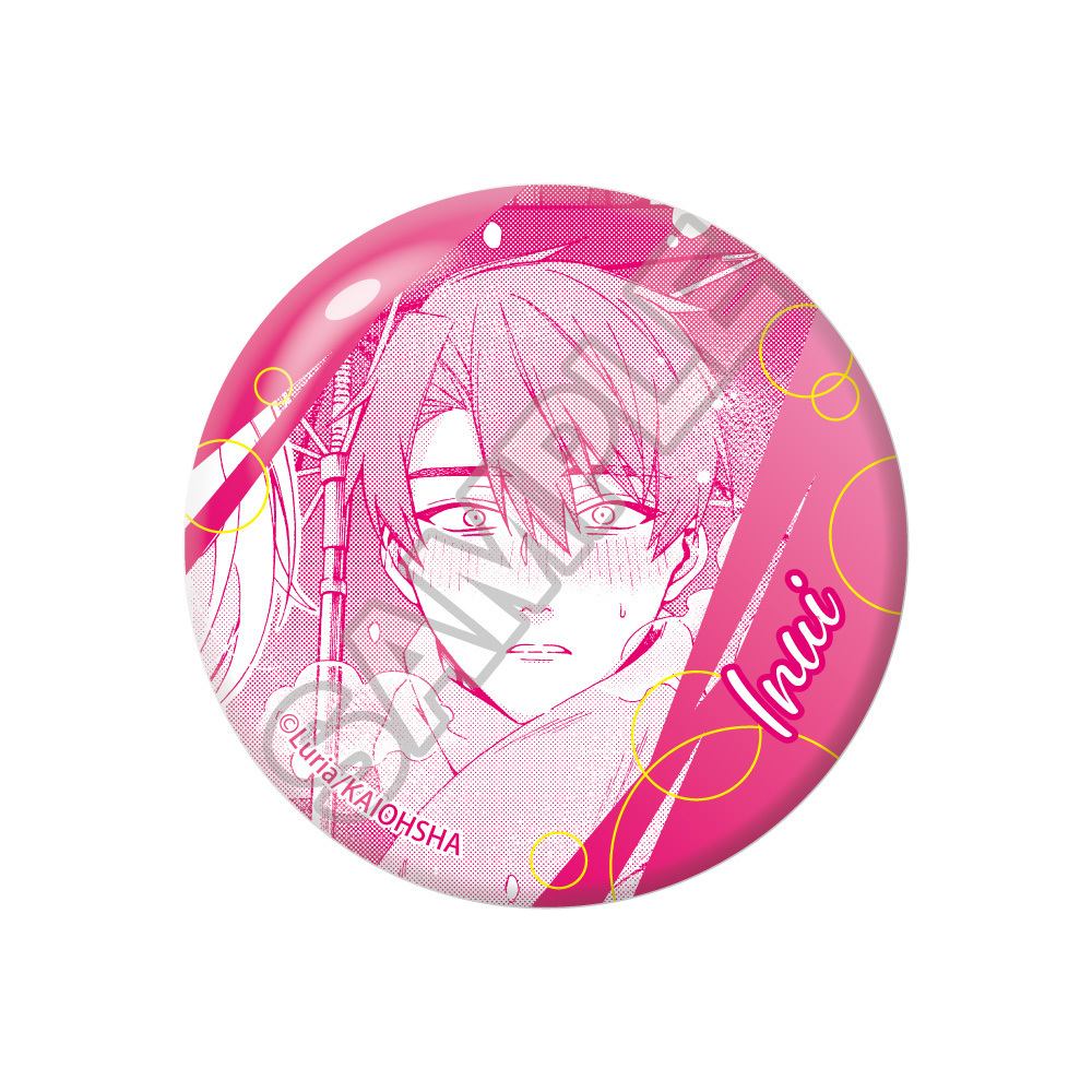 【箱庭の熱帯魚】缶バッジ 乾B