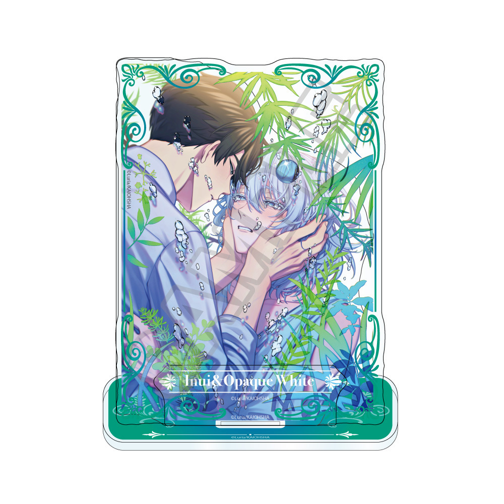 【箱庭の熱帯魚】アクリルジオラマ 乾&オペックホワイトB