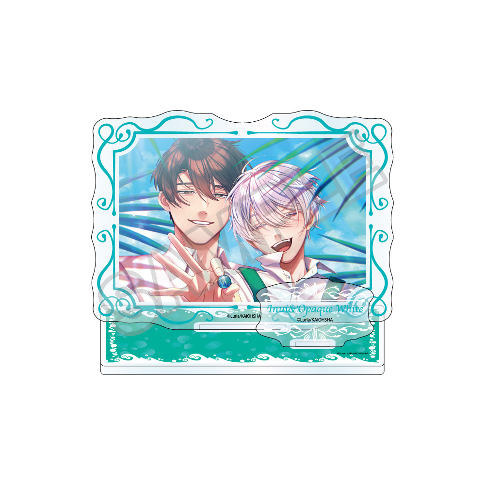 【箱庭の熱帯魚】アクリルスタンド 乾&オペックホワイトB