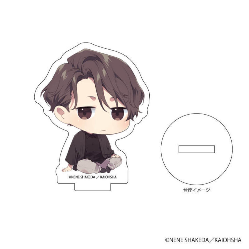 【午前０時の甘い罠】アクリルぷちスタンド 02/玲(描き下ろし)