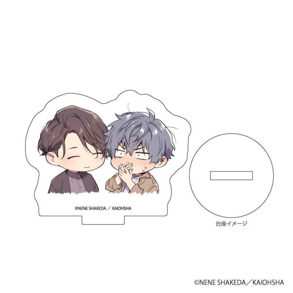 【午前０時の甘い罠】アクリルぷちスタンド 01/玲＆光希