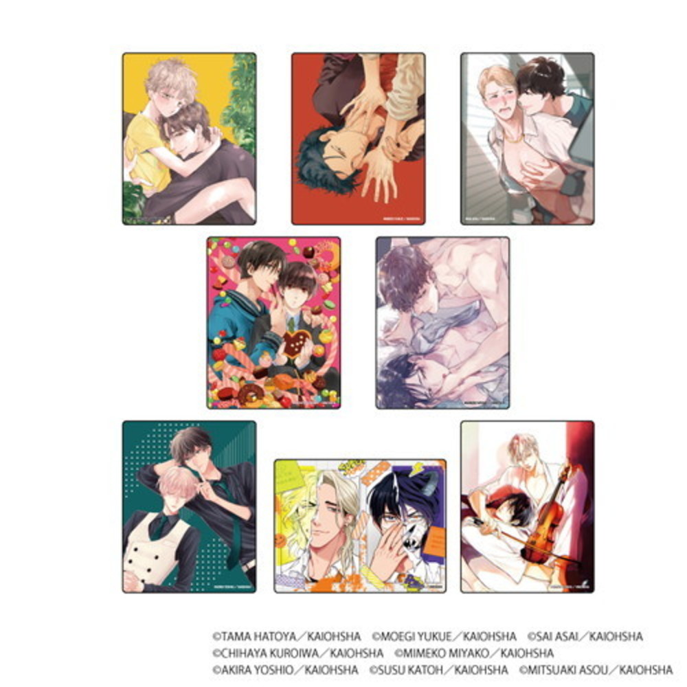 【GUSHカフェ】アクリルカード／ブラインド(全8種)