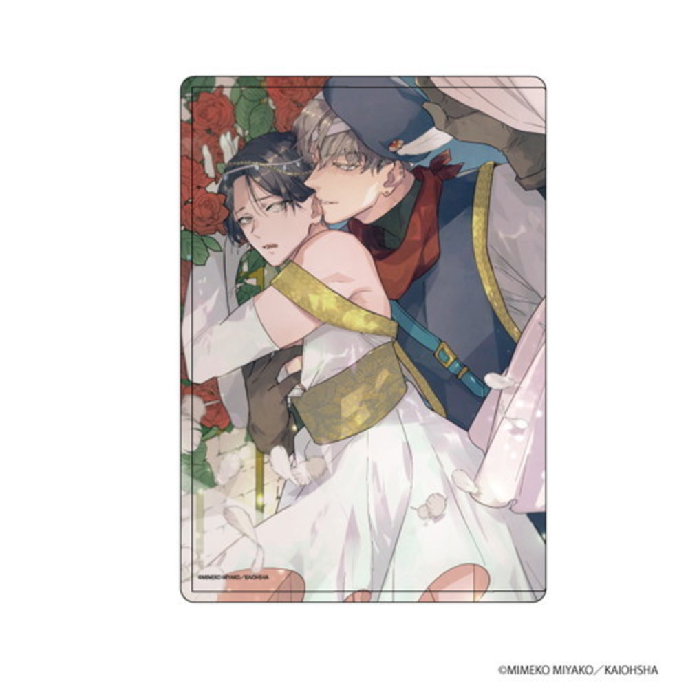 【GUSHカフェ】キャラクリアケース／スーパー攻様（仮）に一億で買われました。