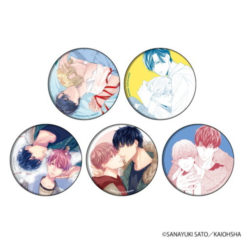 【ロマンチック・ラメント】【この毒が廻る頃には】缶バッジ ブラインド(5種)