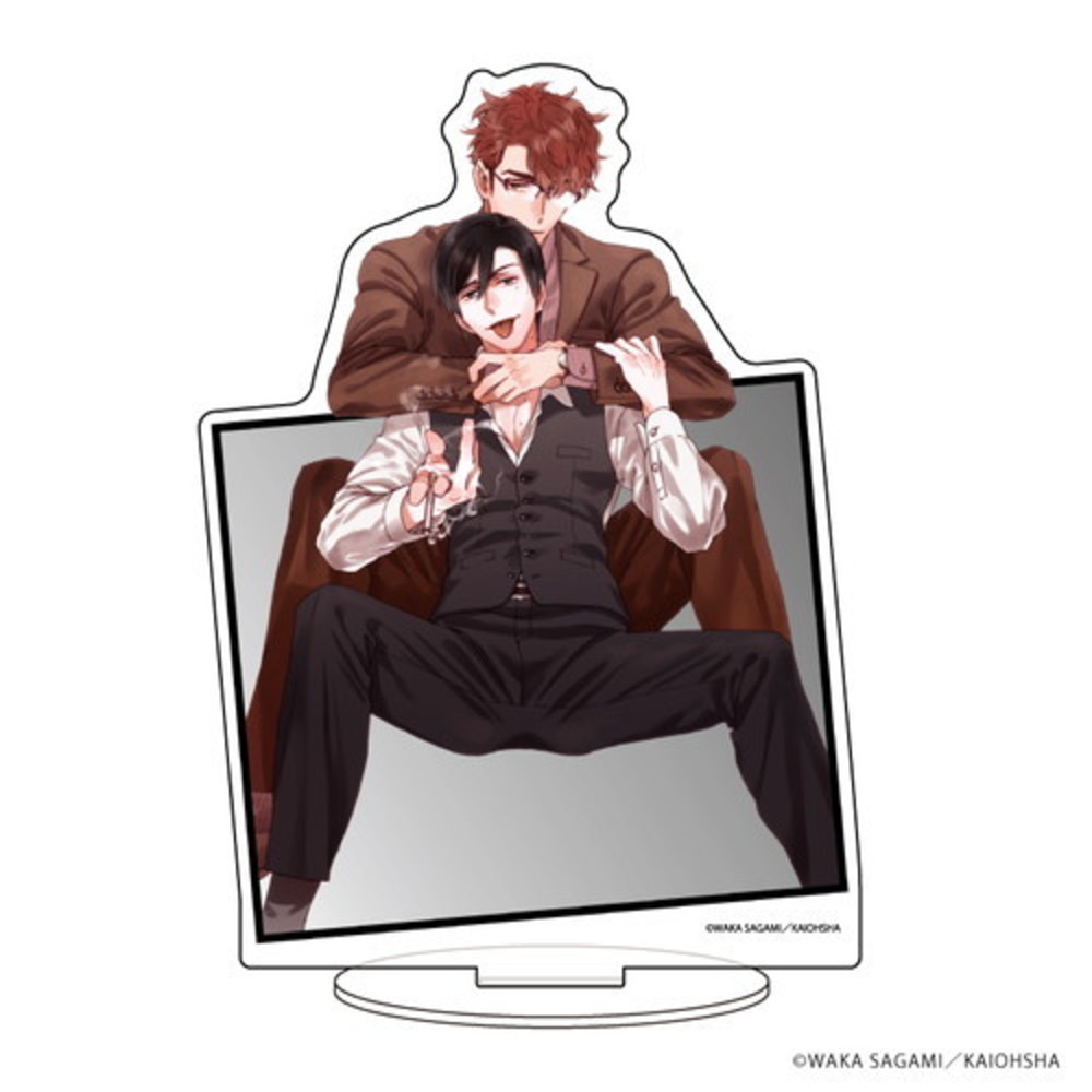 【くちづけは嘘の味】キャラアクリルフィギュア 01/和智＆槙尾