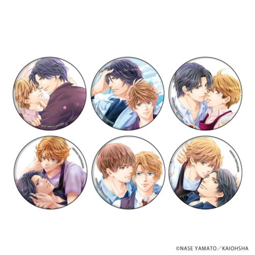 【ダンディなバツイチの世話してます】【年下の隣人に世話されてます】缶バッジ コンプリートBOX(全6種)