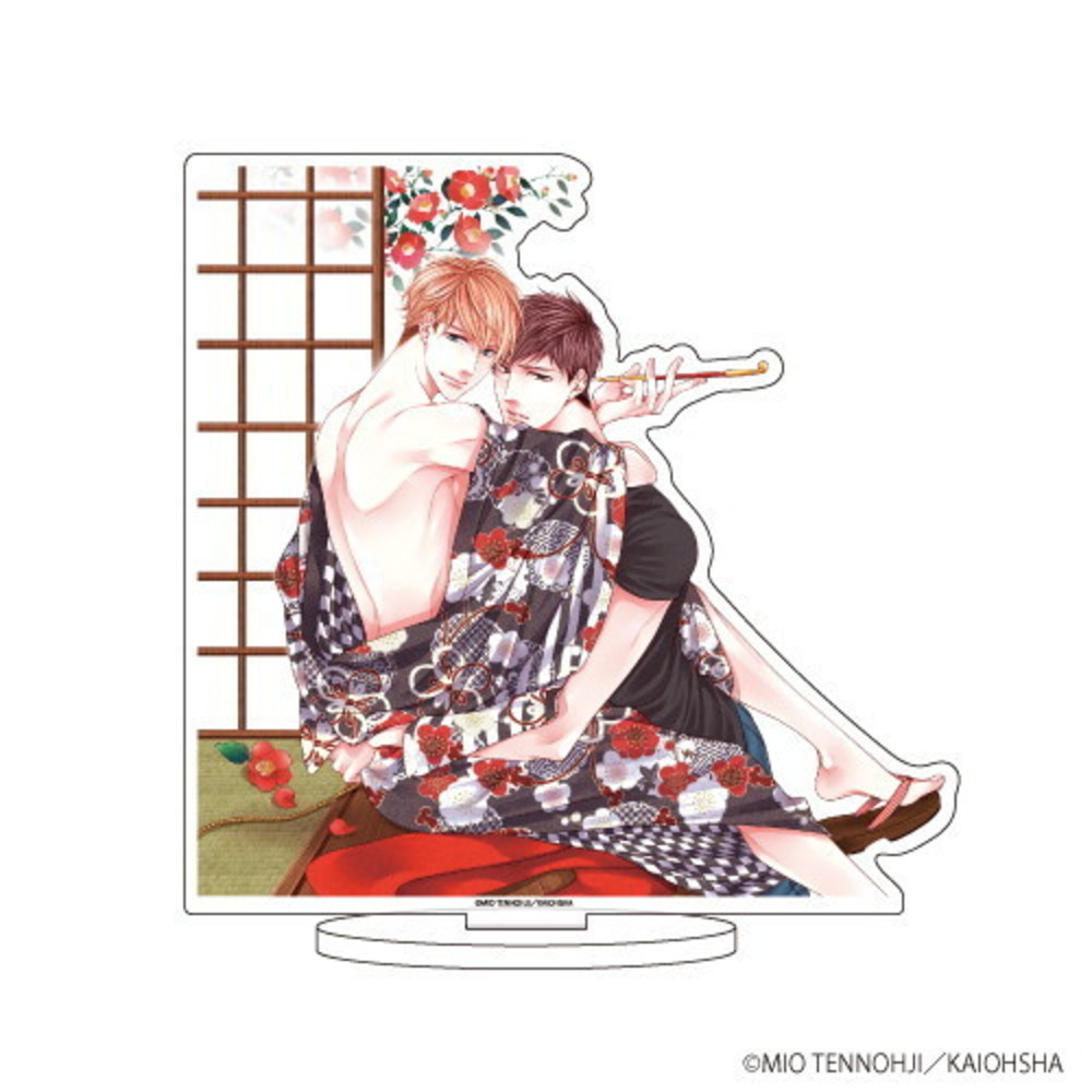 【ビッチな猫は好奇心に勝てない】キャラアクリルフィギュア 煙管デザイン