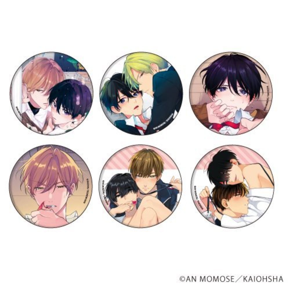 【ナカまであいして】【 先生、いじわるしないでください】缶バッジ コンプリートBOX(全6種)