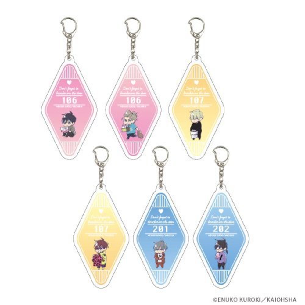 【入室ノックは忘れずに】アクリルキーホルダー コンプリートBOX(全6種)