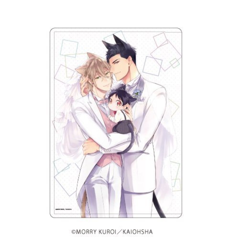 【ケダモノアラシ】キャラクリアケース 結婚式デザイン