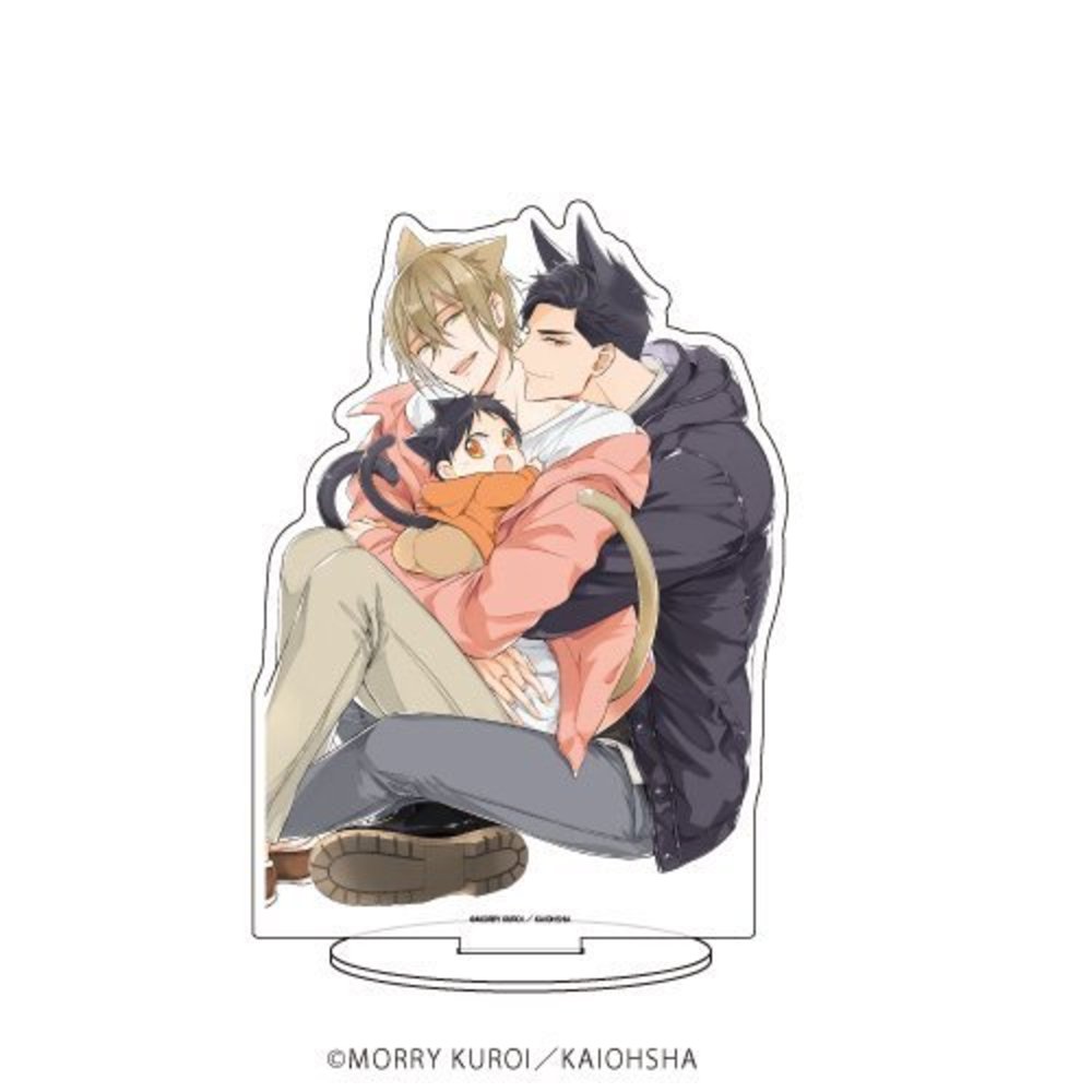 【ケダモノアラシ】キャラアクリルフィギュア 私服デザイン