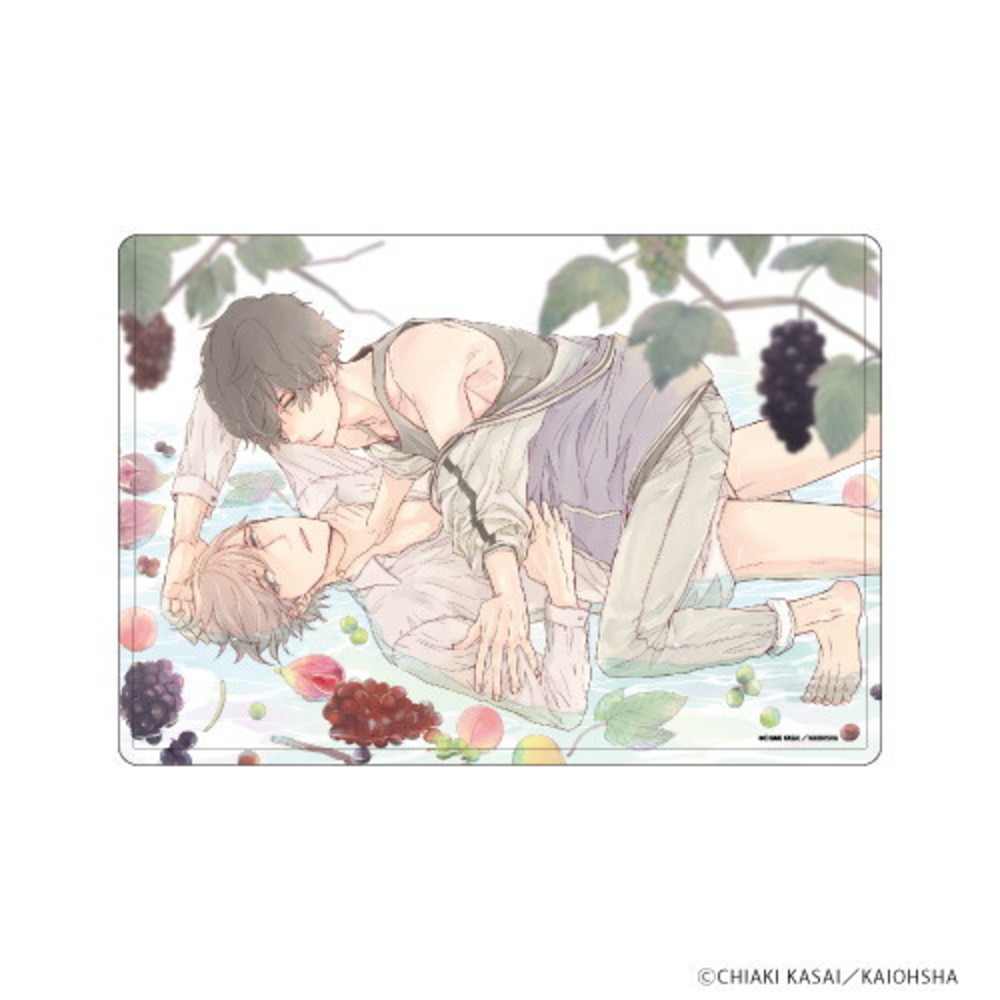 【キミの撫で方躾け方】キャラクリアケース 葡萄デザイン