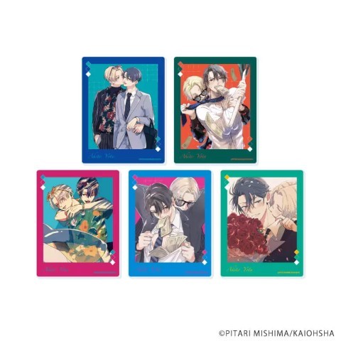 【冷蔵庫にネギがあったカモ】アクリルカード01/コンプリートセット(全5種)(公式&描き下ろしイラスト)