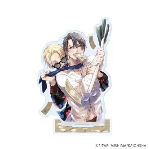 【冷蔵庫にネギがあったカモ】アクリルスタンド02/B(公式イラスト)