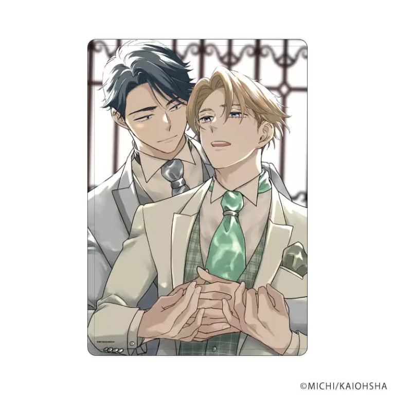 【佐倉主任はZ世代がわからない。】キャラクリアケース01/佐倉昭人&藍井悠真(描き下ろしイラスト)