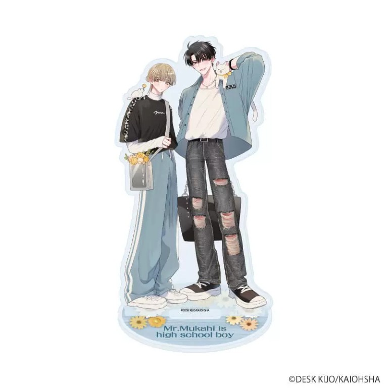 【向日くんは高校生】アクリルスタンド01/A(描き下ろしイラスト)