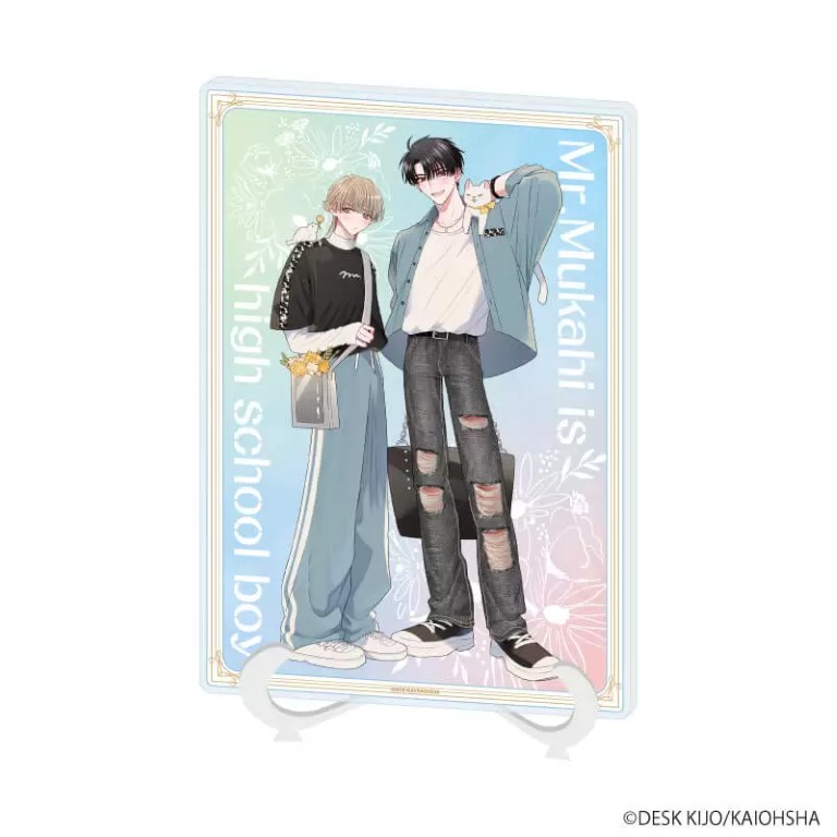 【向日くんは高校生】アクリルアートボード(A5サイズ)「向日くんは高校生」01/A(描き下ろしイラスト)