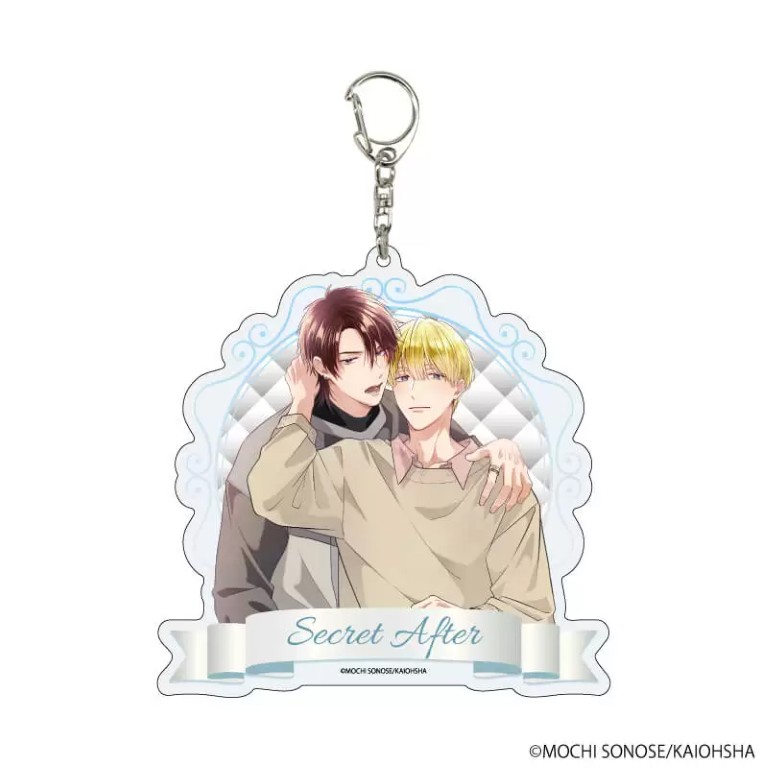 【シークレットアフター】デカアクリルキーホルダー01/黎夜&茉白A(描き下ろしイラスト)