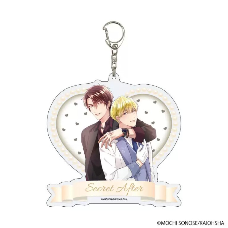 【シークレットアフター】デカアクリルキーホルダー02/黎夜&茉白B(描き下ろしイラスト)