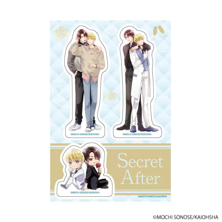 【シークレットアフター】PETANTシール01/黎夜&茉白(描き下ろしイラスト)