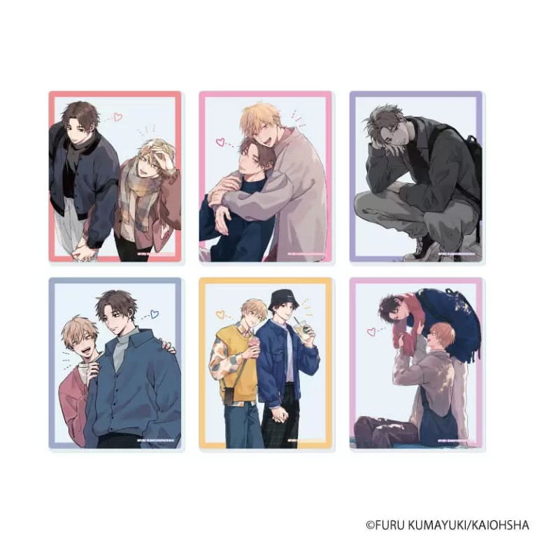 【明日もきみに会いに行く】アクリルカード01/コンプリートBOX(全6種)(公式&描き下ろしイラスト)