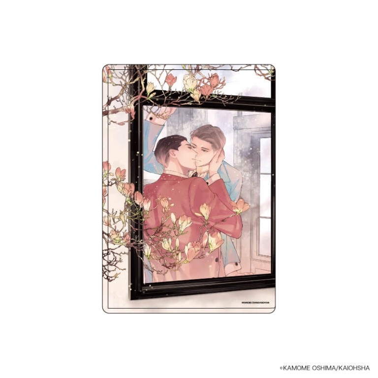 【こたえてマイ・ドリフター】キャラクリアケース01/エリオット&ロバート(公式イラスト)