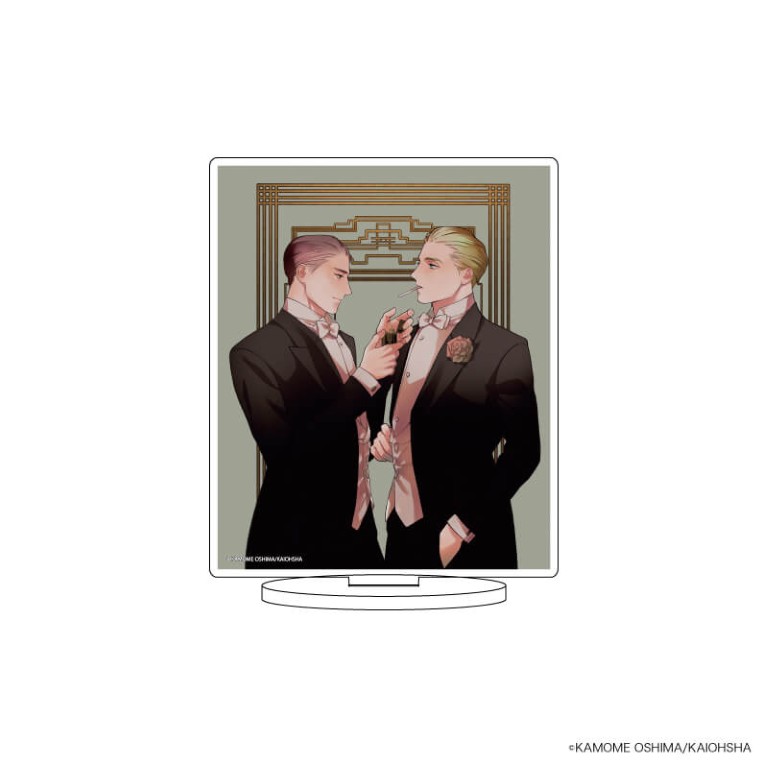 【こたえてマイ・ドリフター】アクリルスタンド02/エリオット&ロバートB(公式イラスト)