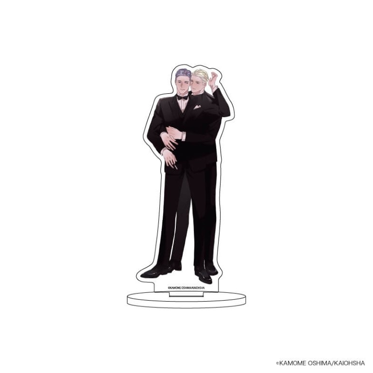 【こたえてマイ・ドリフター】アクリルスタンド01/エリオット&ロバートA(描き下ろしイラスト)