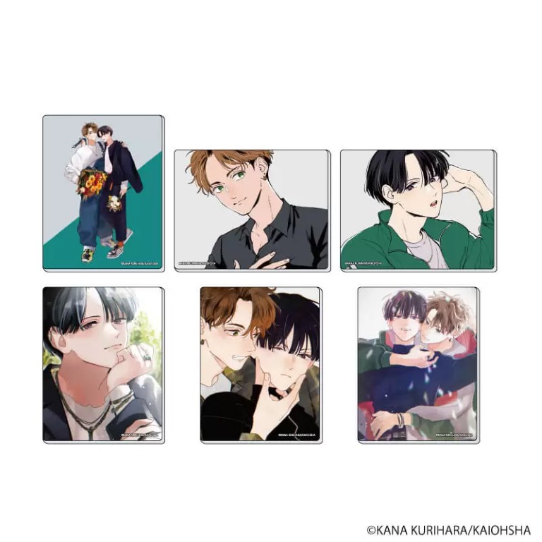 【ひねくれ小野寺くんの不器用な恋】アクリルカード01/ブラインド(6種)(公式&描き下ろしイラスト)