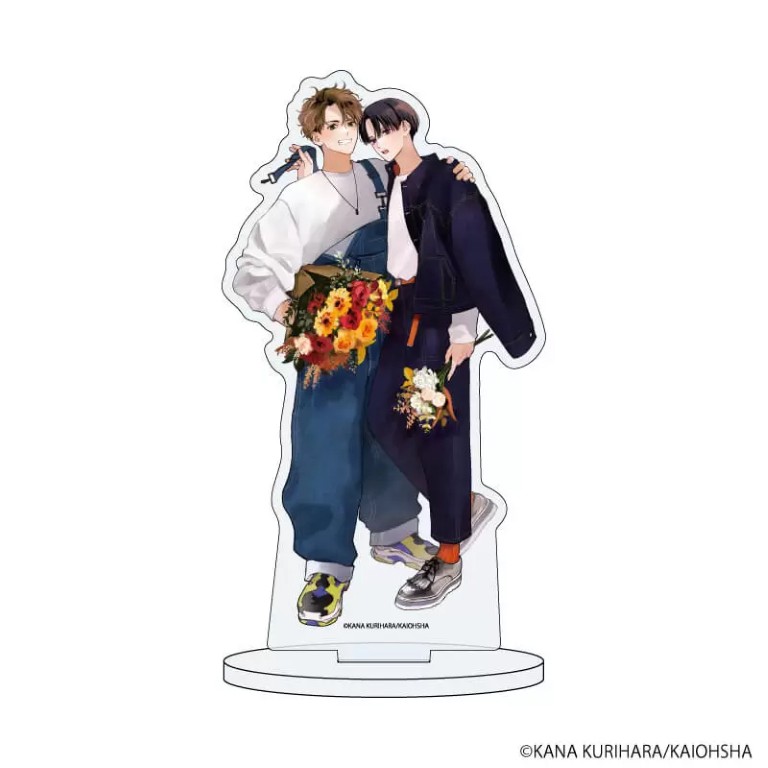 【ひねくれ小野寺くんの不器用な恋】アクリルスタンド01/田辺謙哉＆小野寺綾斗A(描き下ろしイラスト)